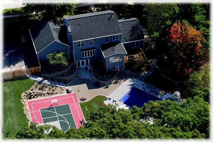 Landscape project by Landforms Design Inc in Cedar Rapids Iowa