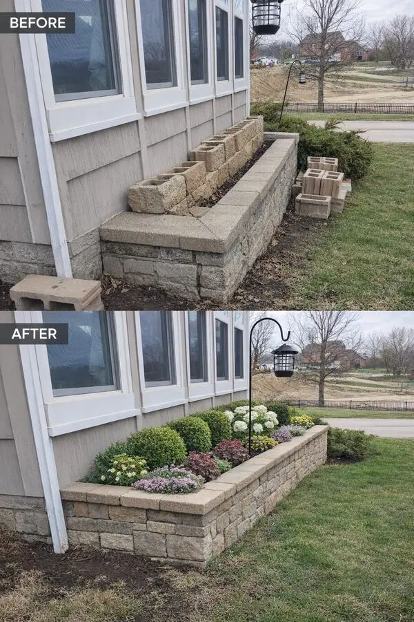 Landscape project by Landforms Design Inc in Cedar Rapids Iowa