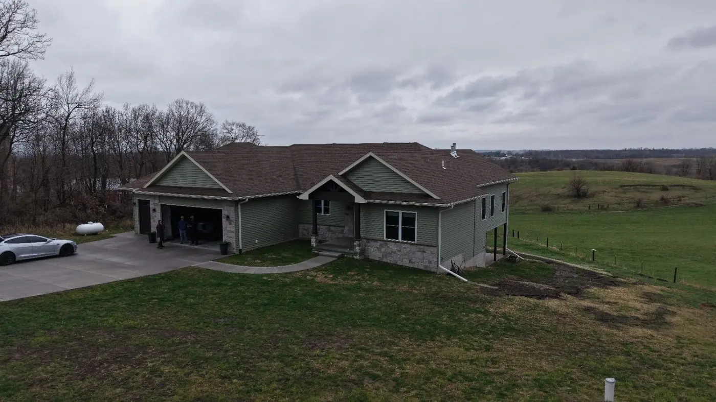 Landscape project by Landforms Design Inc in Cedar Rapids Iowa