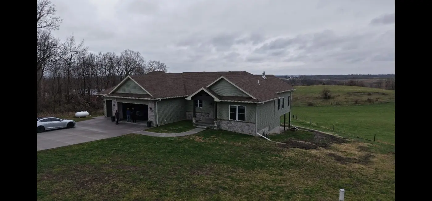 Landscape project by Landforms Design Inc in Cedar Rapids Iowa