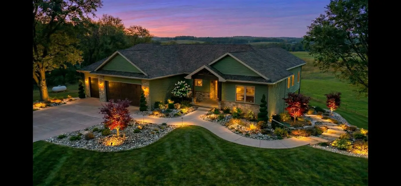 Landscape project by Landforms Design Inc in Cedar Rapids Iowa