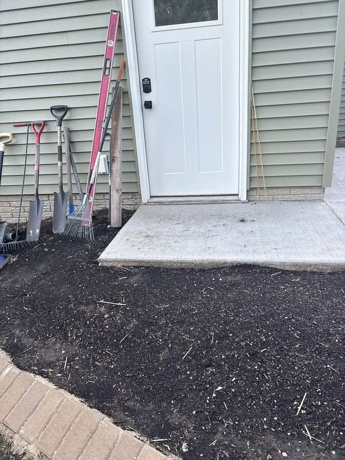 Landscape project by Landforms Design Inc in Cedar Rapids Iowa