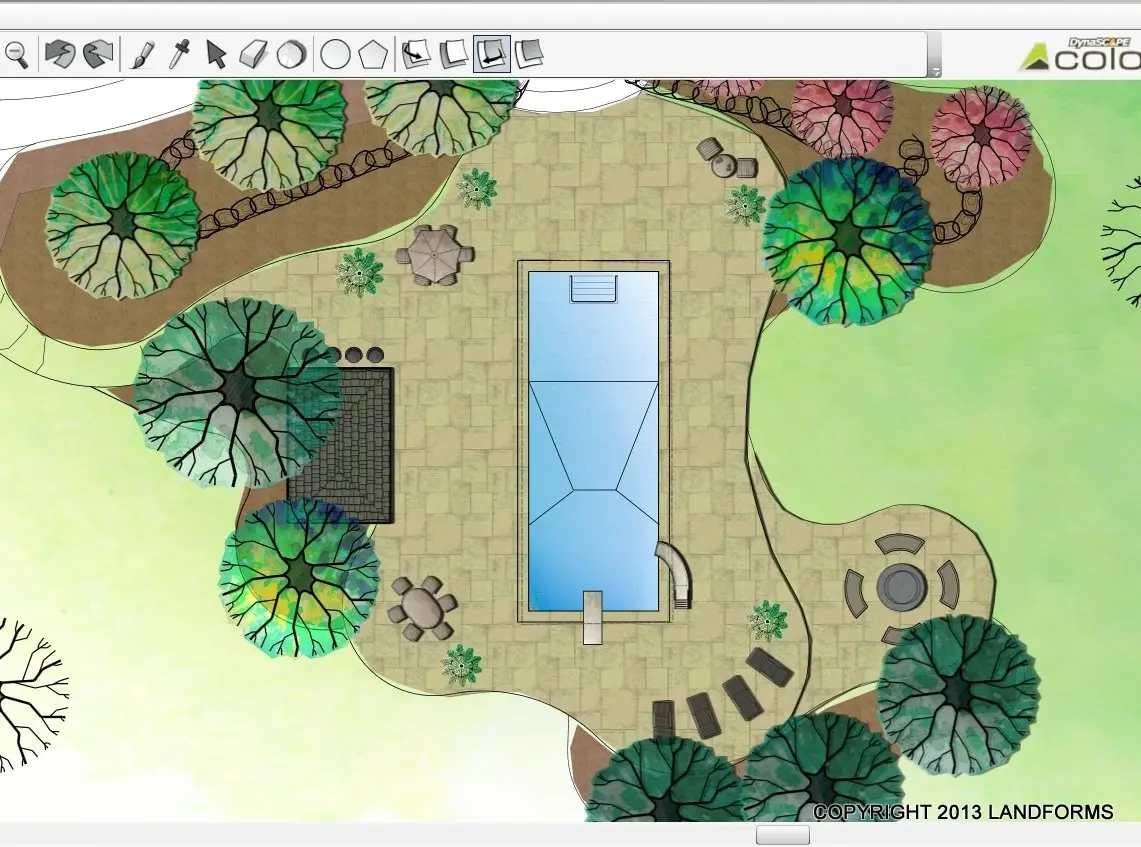 Landscape project by Landforms Design Inc in Cedar Rapids Iowa