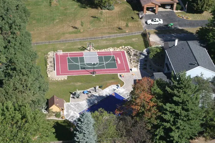 Landscape project by Landforms Design Inc in Cedar Rapids Iowa