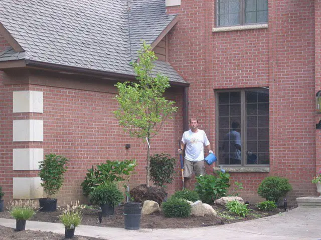Landscape project by Landforms Design Inc in Cedar Rapids Iowa