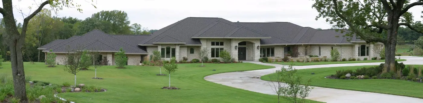 Landscape project by Landforms Design Inc in Cedar Rapids Iowa