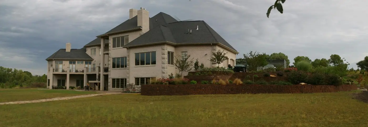 Landscape project by Landforms Design Inc in Cedar Rapids Iowa