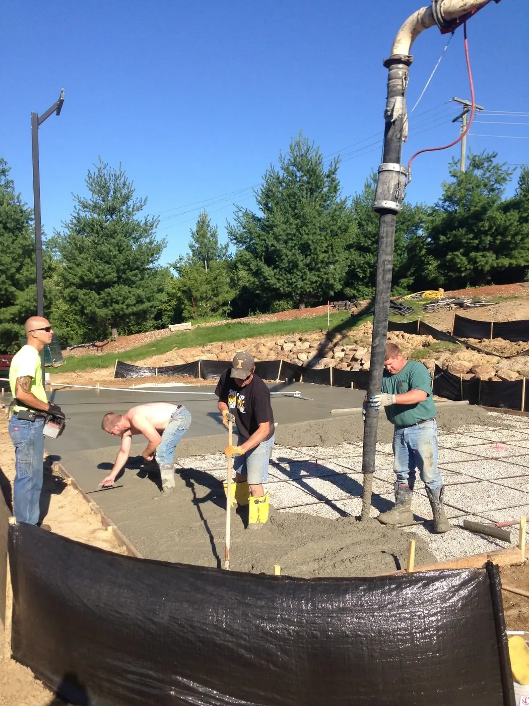Landscape project by Landforms Design Inc in Cedar Rapids Iowa