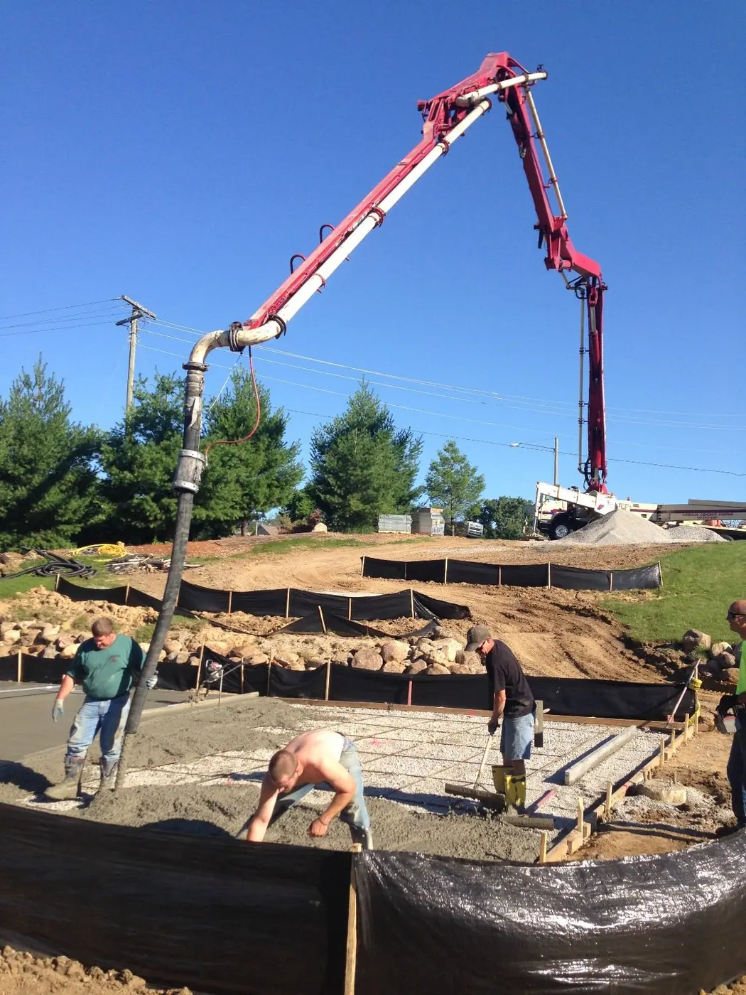 Landscape project by Landforms Design Inc in Cedar Rapids Iowa