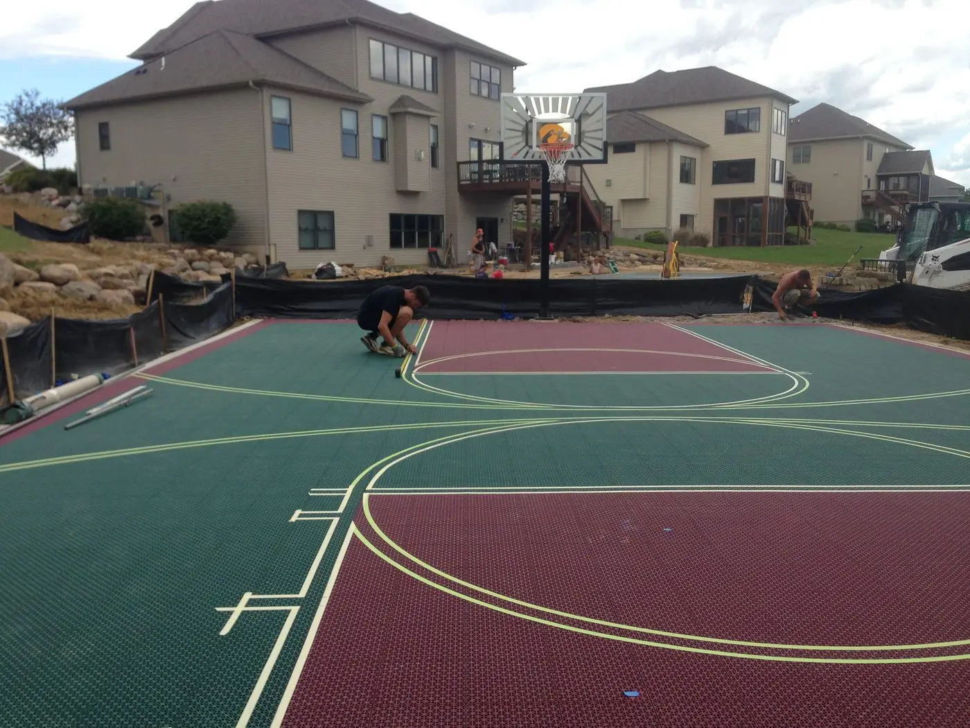 Landscape project by Landforms Design Inc in Cedar Rapids Iowa