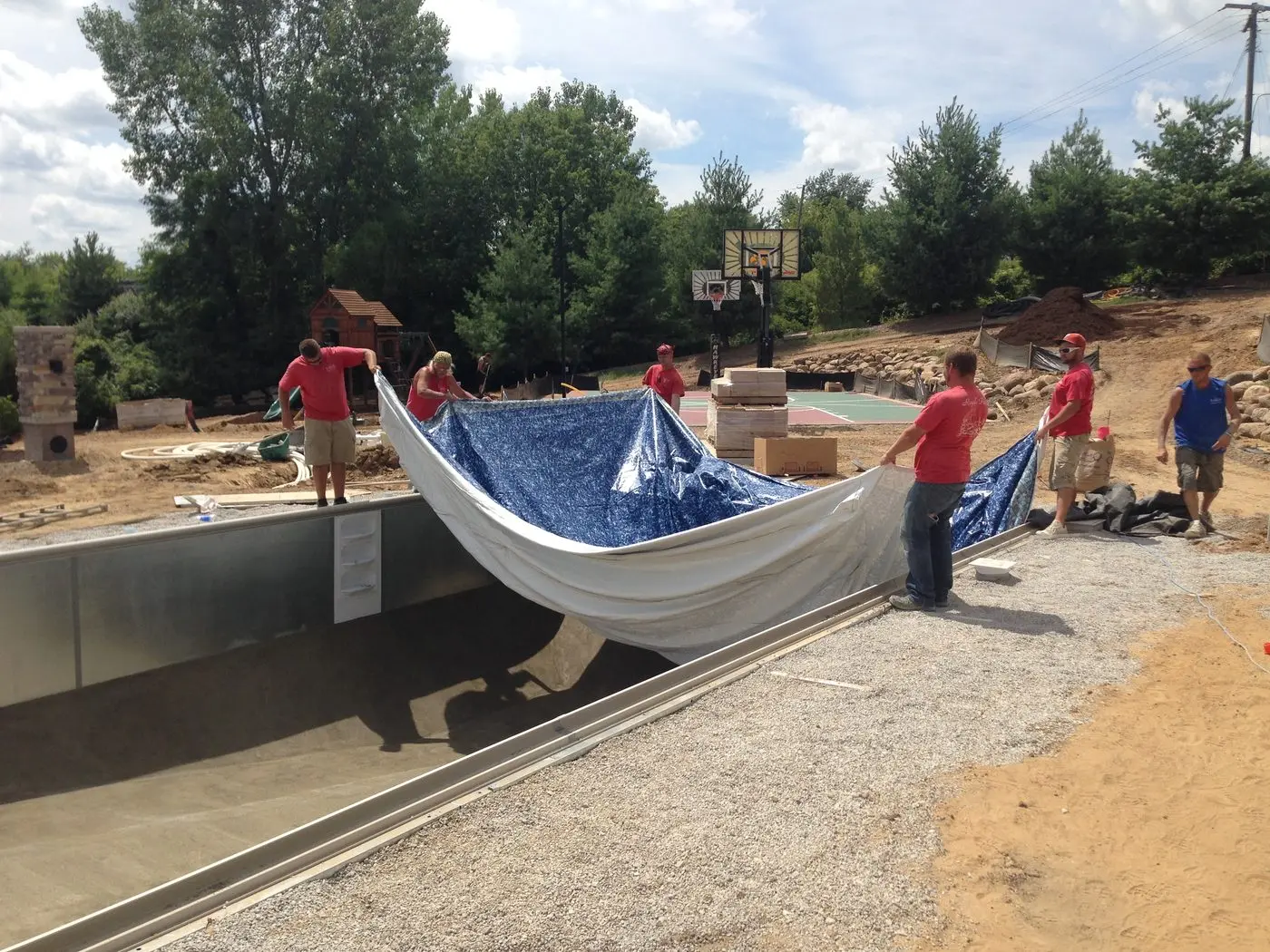 Landscape project by Landforms Design Inc in Cedar Rapids Iowa
