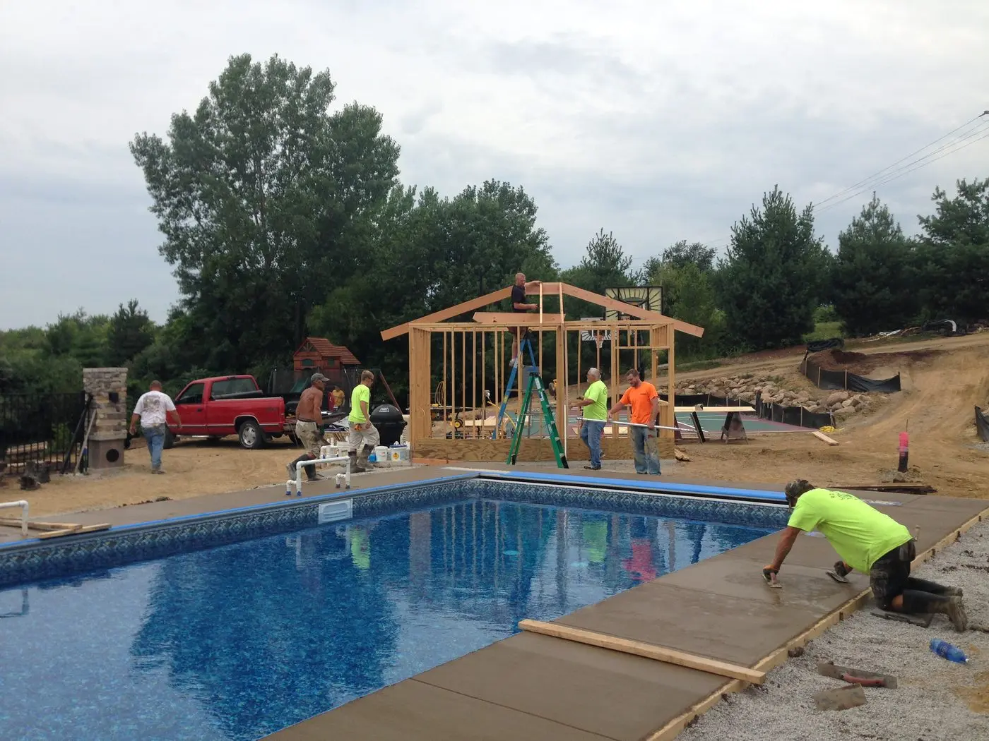 Landscape project by Landforms Design Inc in Cedar Rapids Iowa