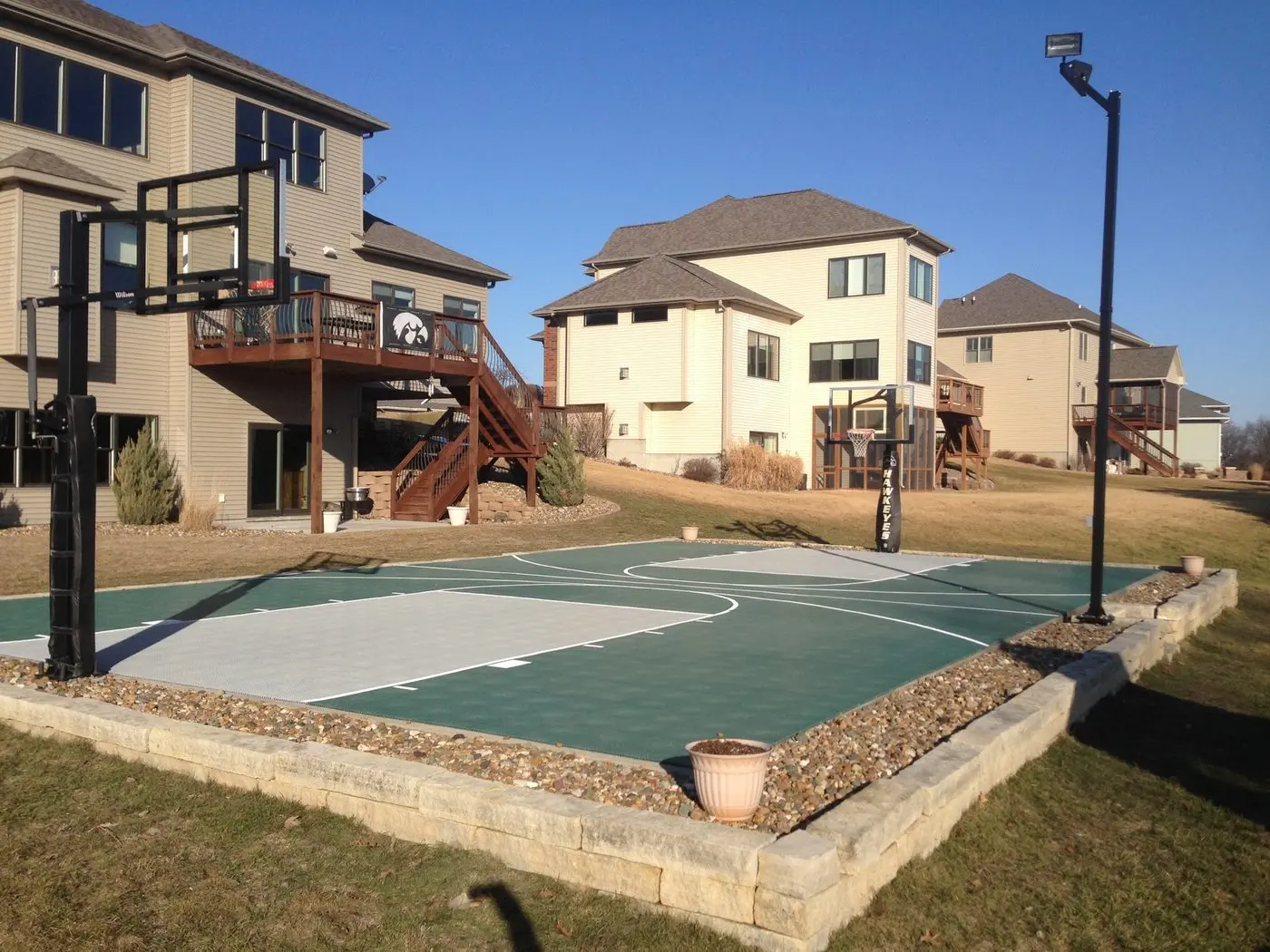 Landscape project by Landforms Design Inc in Cedar Rapids Iowa