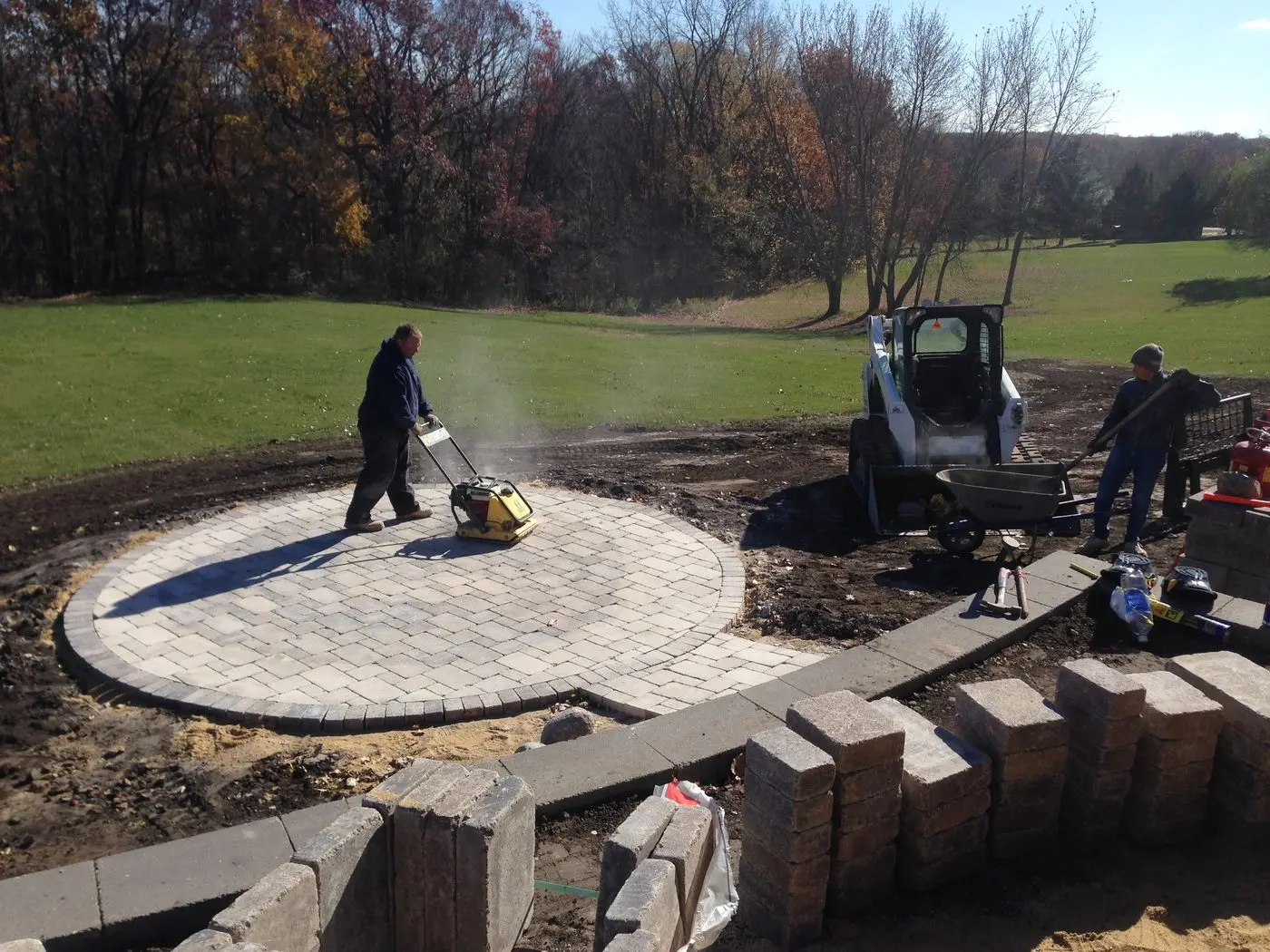 Landscape project by Landforms Design Inc in Cedar Rapids Iowa