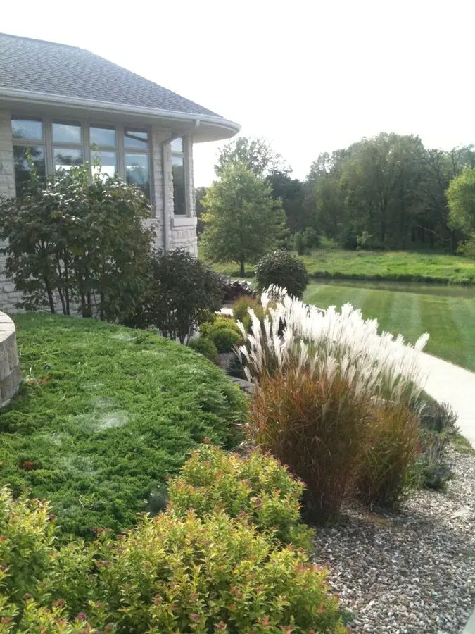 Landscape project by Landforms Design Inc in Cedar Rapids Iowa