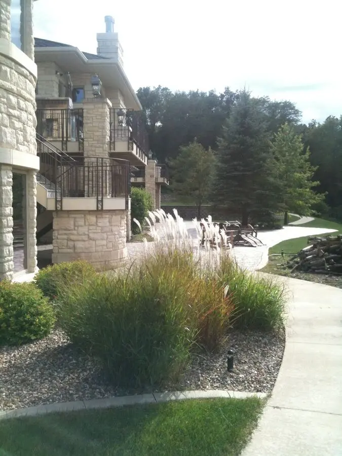 Landscape project by Landforms Design Inc in Cedar Rapids Iowa
