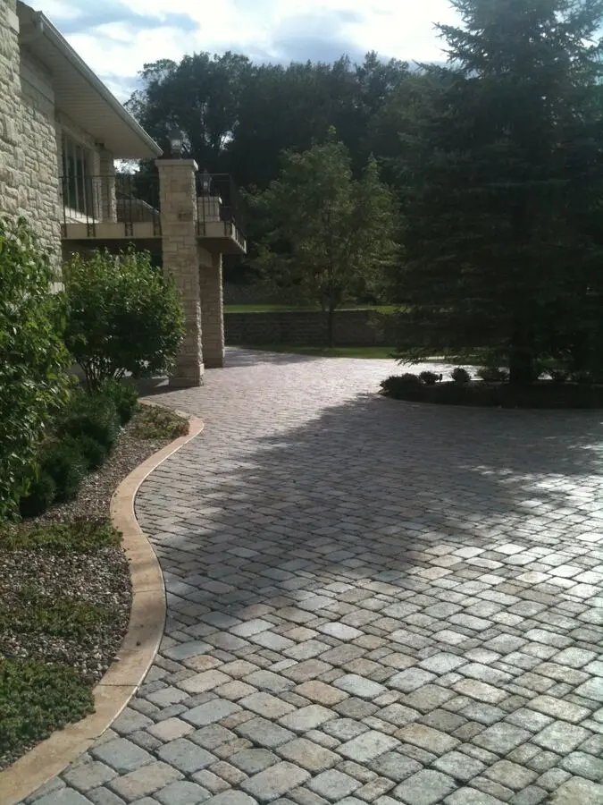 Landscape project by Landforms Design Inc in Cedar Rapids Iowa