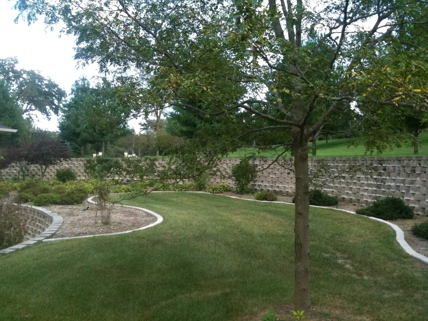 Landscape project by Landforms Design Inc in Cedar Rapids Iowa