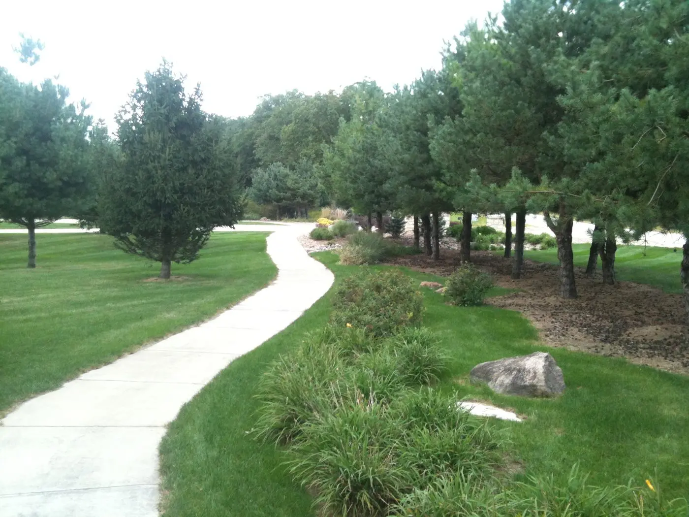 Landscape project by Landforms Design Inc in Cedar Rapids Iowa