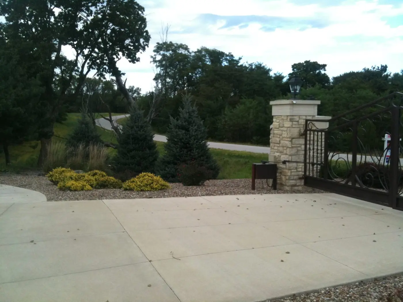 Landscape project by Landforms Design Inc in Cedar Rapids Iowa