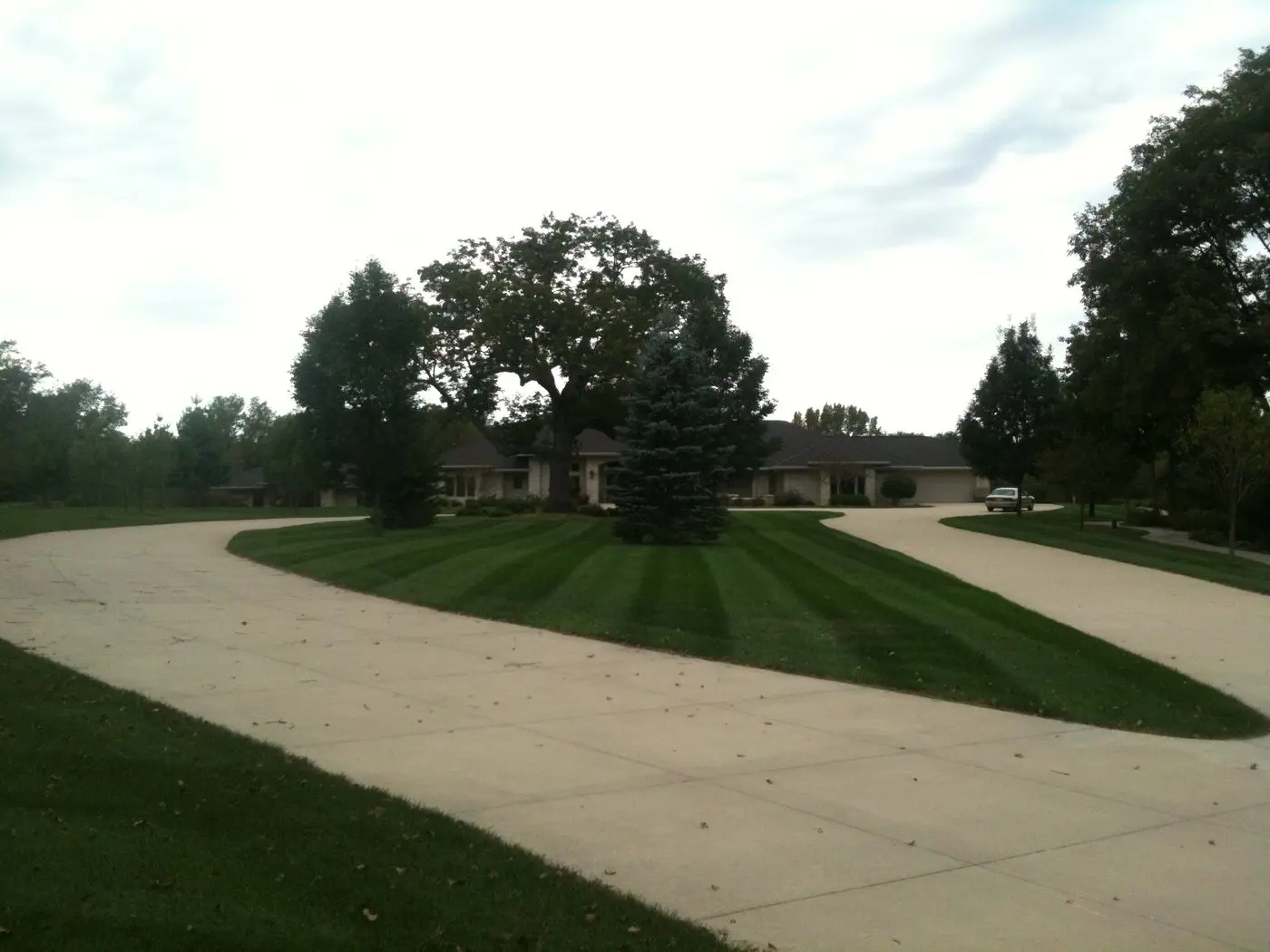 Landscape project by Landforms Design Inc in Cedar Rapids Iowa