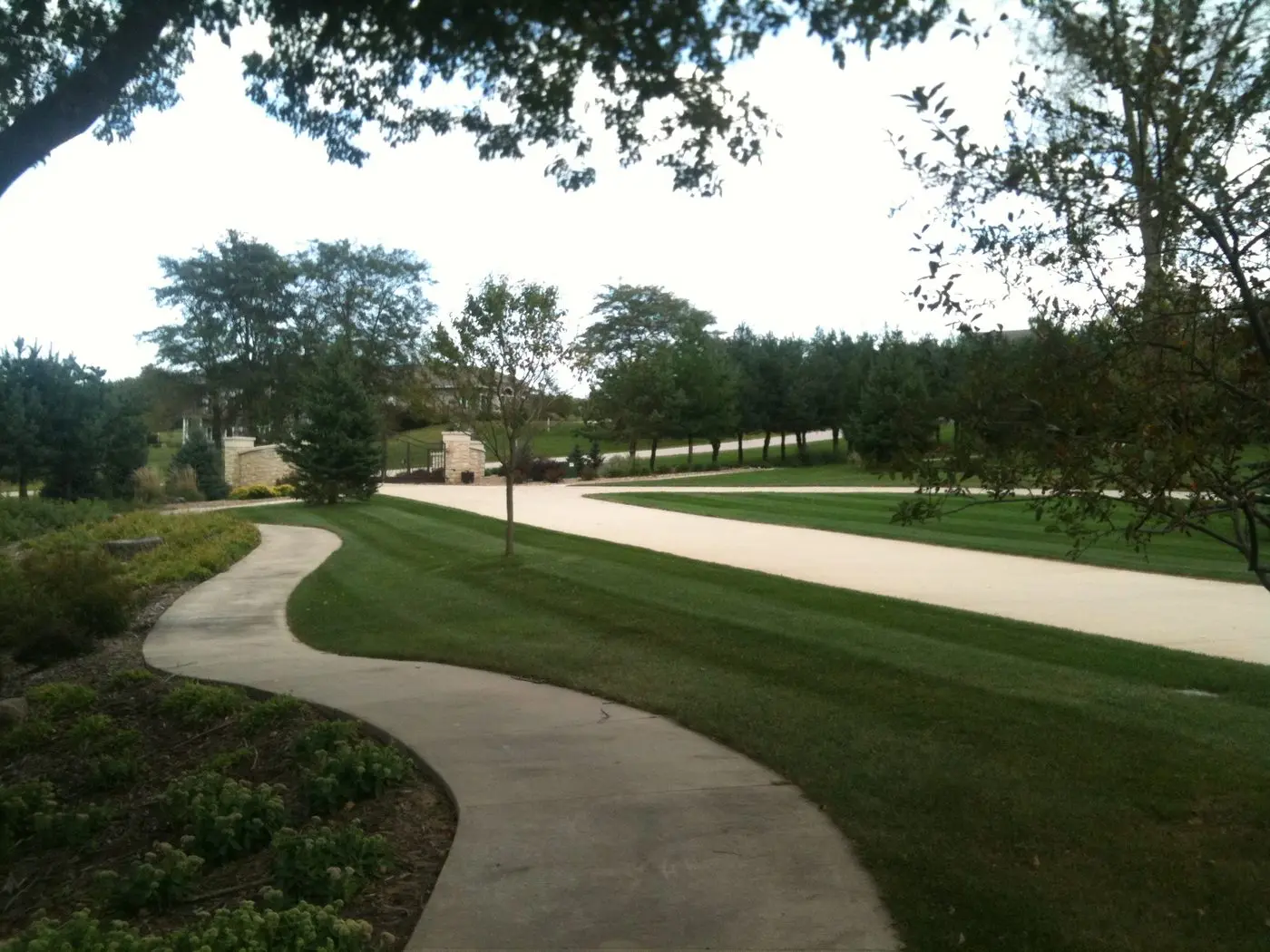 Landscape project by Landforms Design Inc in Cedar Rapids Iowa
