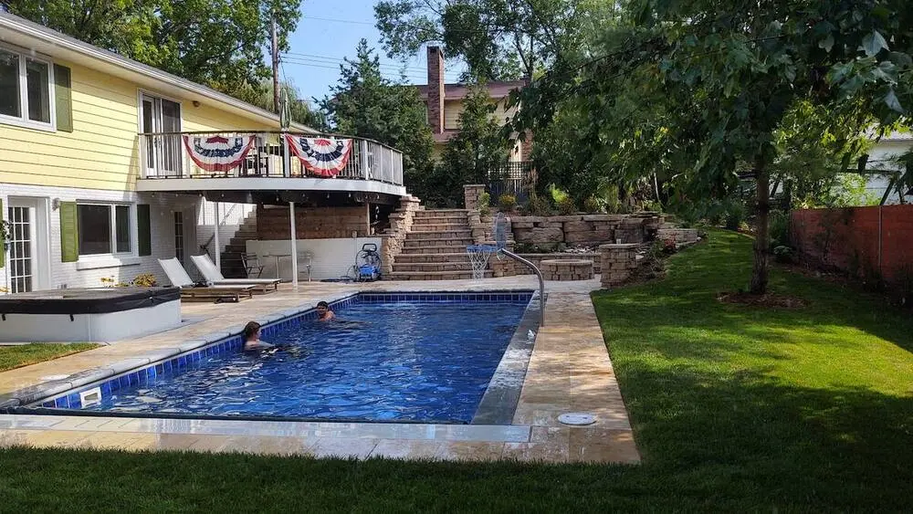 Landscape project by Landforms Design Inc in Cedar Rapids Iowa