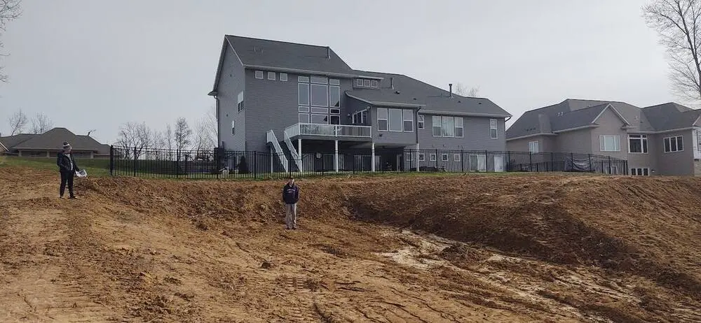 Landscape project by Landforms Design Inc in Cedar Rapids Iowa