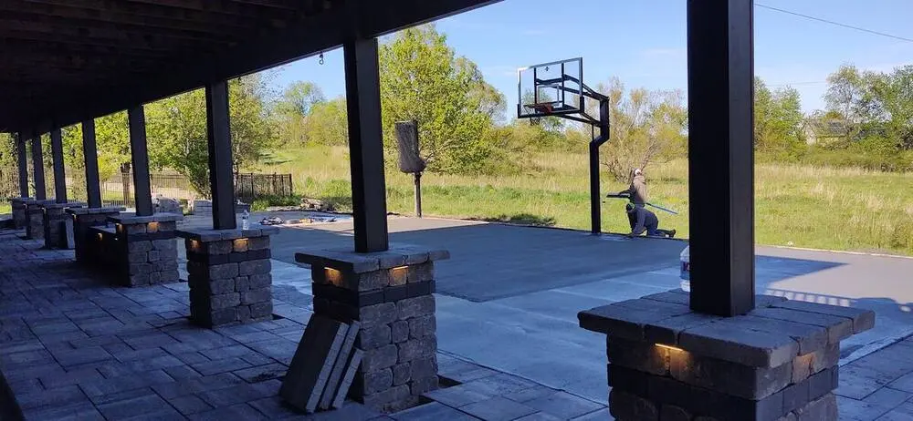 Landscape project by Landforms Design Inc in Cedar Rapids Iowa