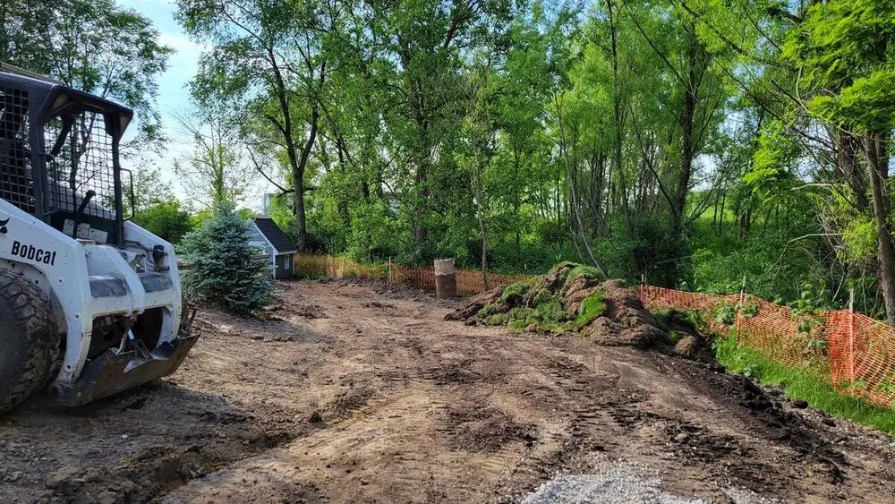 Landscape project by Landforms Design Inc in Cedar Rapids Iowa