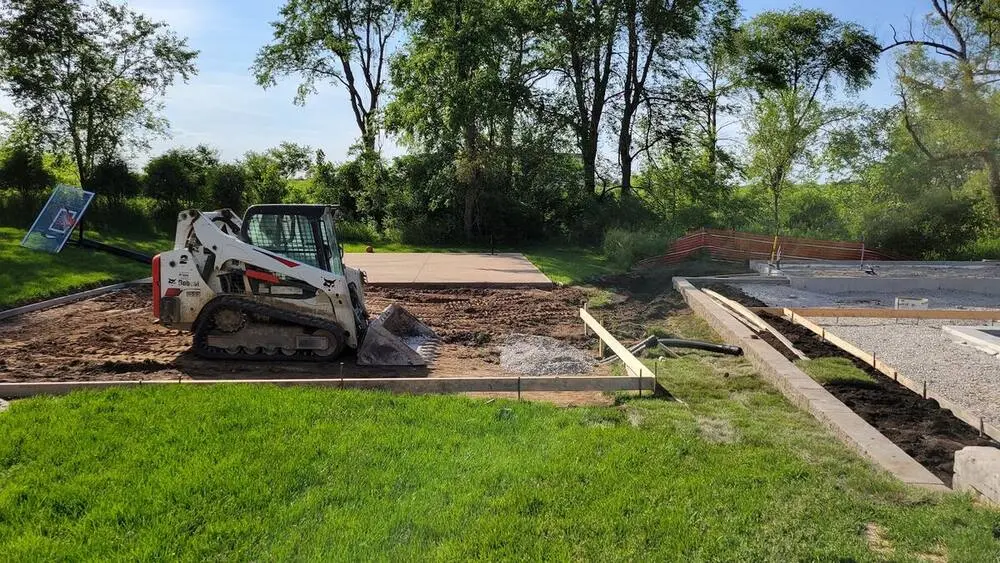 Landscape project by Landforms Design Inc in Cedar Rapids Iowa