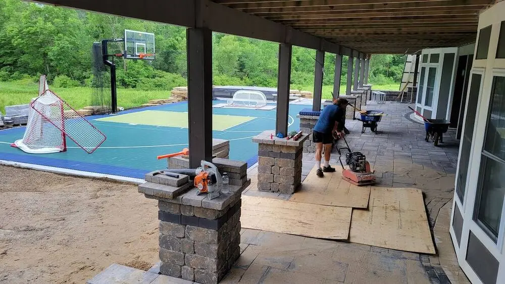 Landscape project by Landforms Design Inc in Cedar Rapids Iowa
