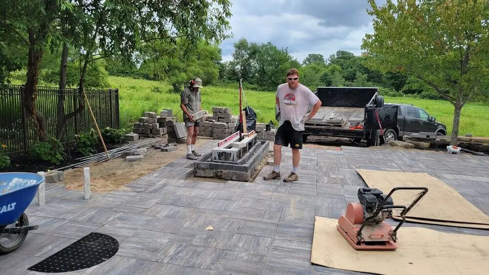 Landscape project by Landforms Design Inc in Cedar Rapids Iowa