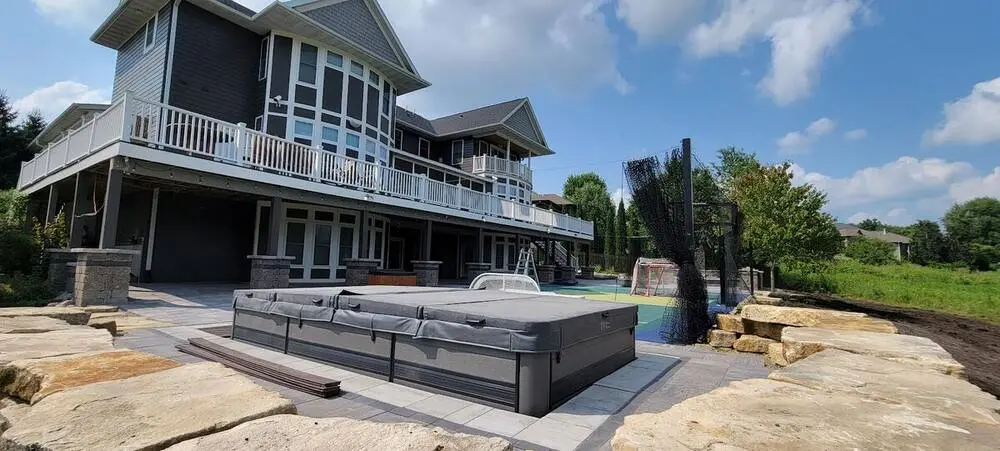 Landscape project by Landforms Design Inc in Cedar Rapids Iowa