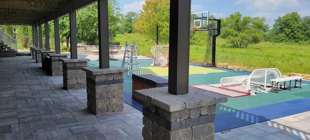 Landscape project by Landforms Design Inc in Cedar Rapids Iowa