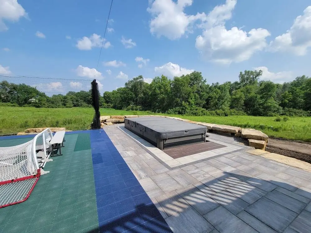 Landscape project by Landforms Design Inc in Cedar Rapids Iowa