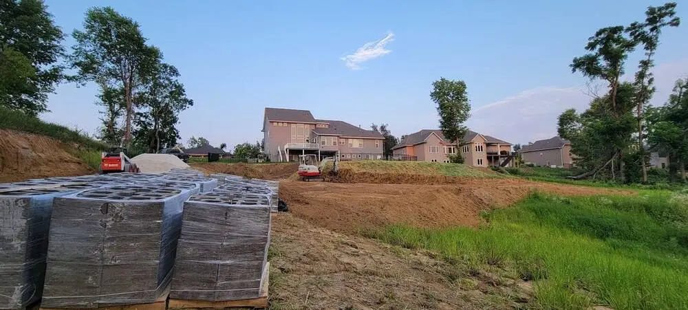 Landscape project by Landforms Design Inc in Cedar Rapids Iowa