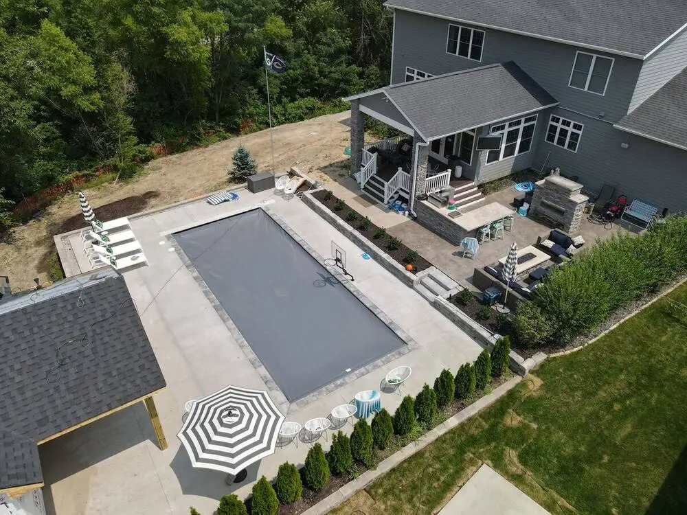 Landscape project by Landforms Design Inc in Cedar Rapids Iowa