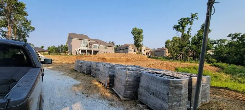 Landscape project by Landforms Design Inc in Cedar Rapids Iowa