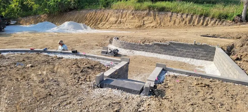 Landscape project by Landforms Design Inc in Cedar Rapids Iowa