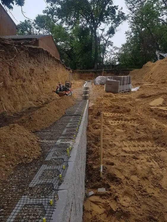 Landscape project by Landforms Design Inc in Cedar Rapids Iowa