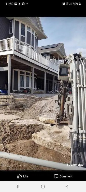 Landscape project by Landforms Design Inc in Cedar Rapids Iowa