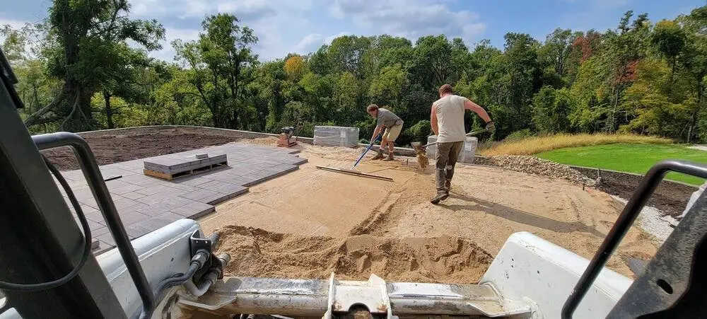 Landscape project by Landforms Design Inc in Cedar Rapids Iowa