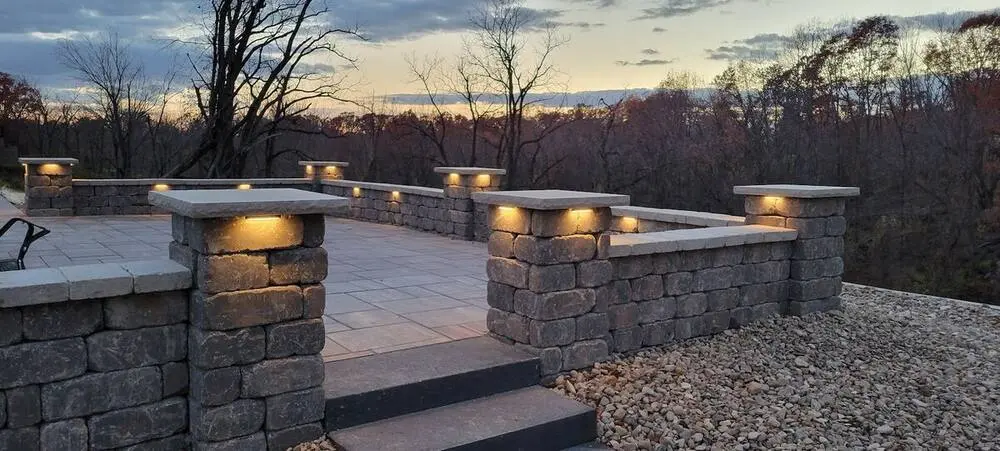 Landscape project by Landforms Design Inc in Cedar Rapids Iowa