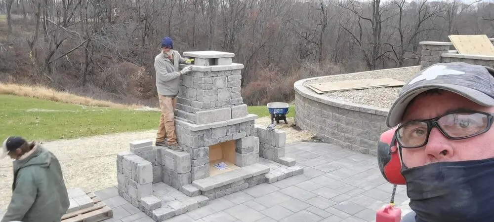 Landscape project by Landforms Design Inc in Cedar Rapids Iowa