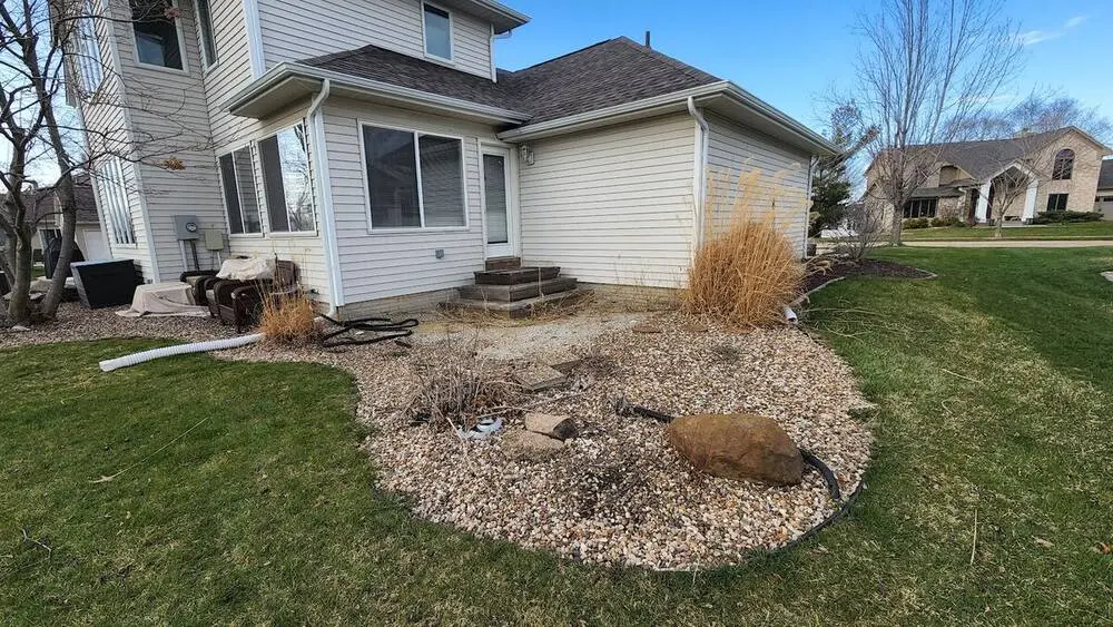 Landscape project by Landforms Design Inc in Cedar Rapids Iowa