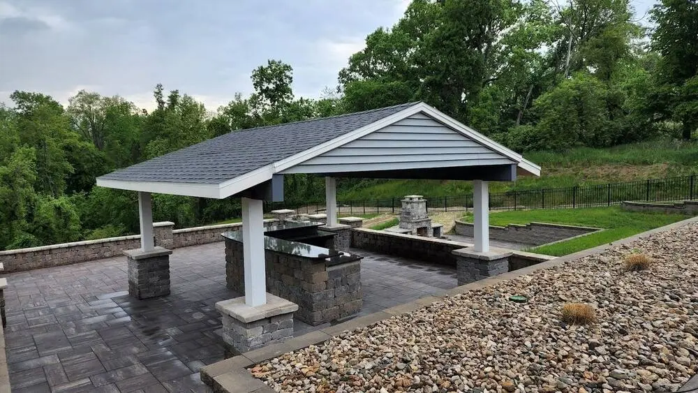 Landscape project by Landforms Design Inc in Cedar Rapids Iowa