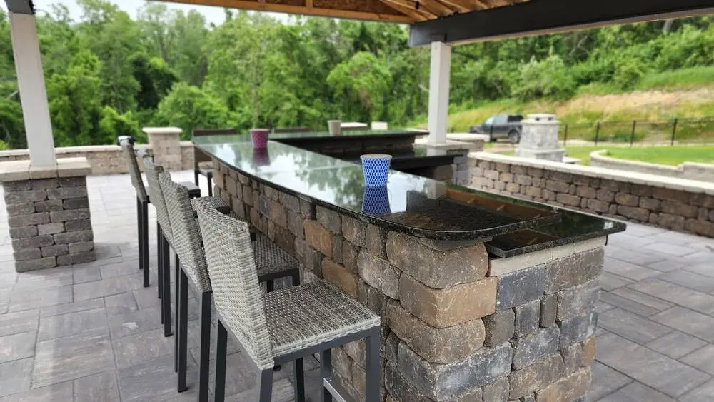Landscape project by Landforms Design Inc in Cedar Rapids Iowa