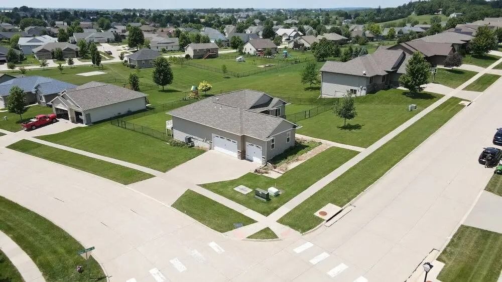 Landscape project by Landforms Design Inc in Cedar Rapids Iowa