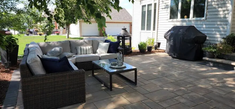 Landscape project by Landforms Design Inc in Cedar Rapids Iowa